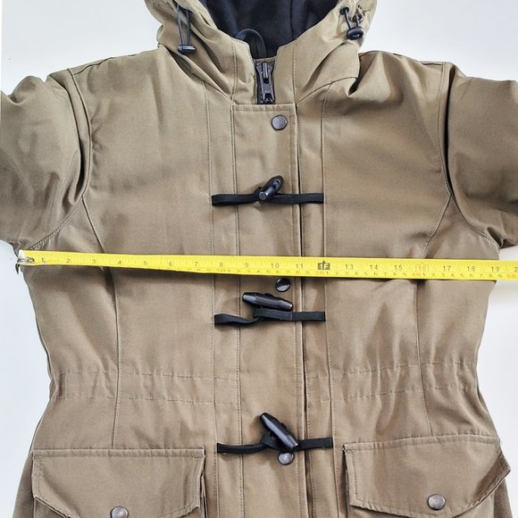 Wuxly (formerly Wully) Doe Army Green Vegan Parka - Size Small - Picture 15 of 15